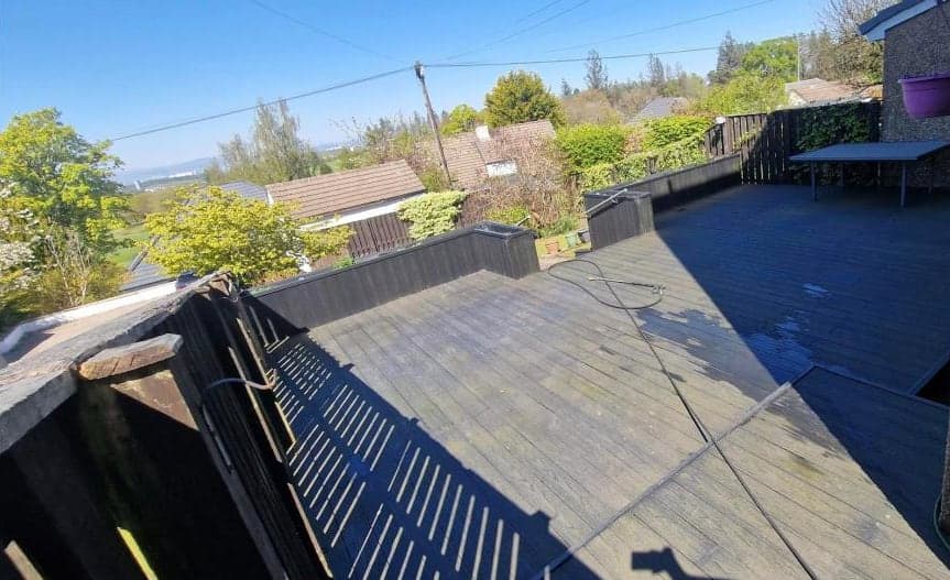Decking, full run, cleaned by Steam King