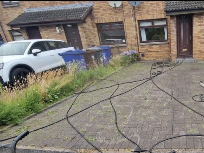 Commercial Weed Treatment by Steam King in the Falkirk area